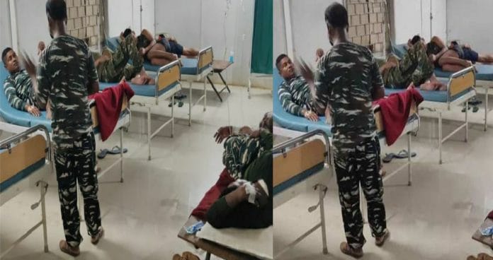 Food poisoning to 28 CRPF personnel, treatment going on in Sukma camp Food poisoning to 28 CRPF personnel, treatment going on in Sukma camp