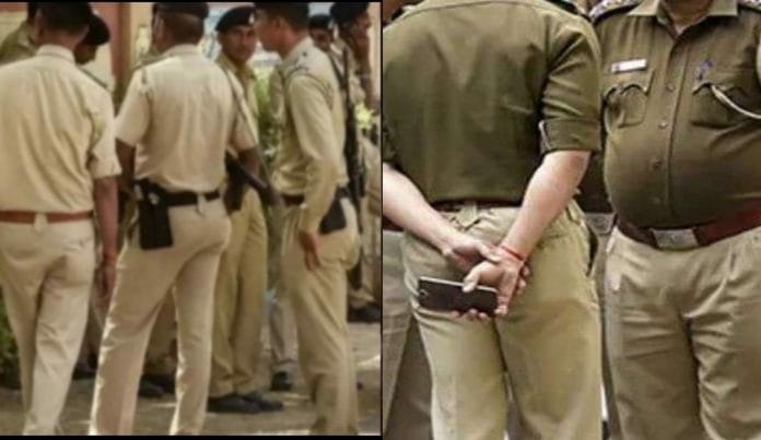 Gangster and his son try to trample the police team in Ghaziabad, one jawan injured Gangster and his son try to trample the police team in Ghaziabad, one jawan injured