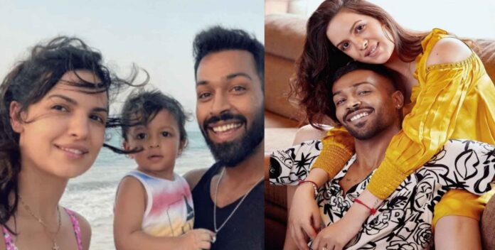 hardik pandya Indian team's star all-rounder Hardik Pandya was seen spending time with his family.