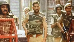 Fans were surprised to see Mahendra Singh Dhoni in the role of police before IPL