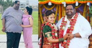 Producer Ravindra Shekharan showered love on his wife Mahalakshmi, see her beautiful photos