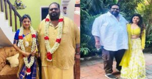 Producer Ravindra Shekharan showered love on his wife Mahalakshmi, see her beautiful photos (Image Credit: Social Media)