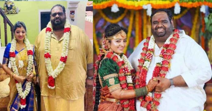 Producer Ravindra Shekharan showered love on his wife Mahalakshmi, see her beautiful photos Producer Ravindra Shekharan showered love on his wife Mahalakshmi, see her beautiful photos