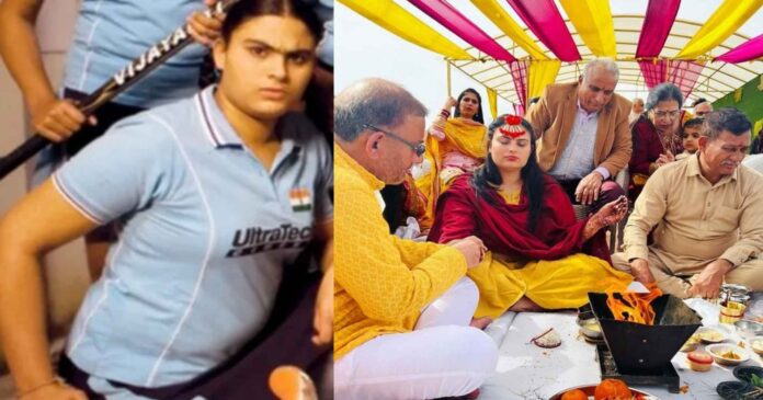 Chak De India's Balbir Kaur aka Tanya Abrol's wedding, see the bride's look Chak De India's Balbir Kaur aka Tanya Abrol's wedding, see the bride's look