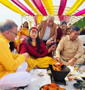 Chak De India's Balbir Kaur aka Tanya Abrol's wedding, see the bride's look