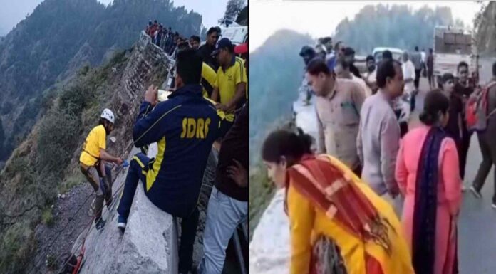 While taking a selfie on Dehradun Mussoorie Road, a young man fell into a 700 meter deep gorge, died on the spot While taking a selfie on Dehradun Mussoorie Road, a young man fell into a 700 meter deep gorge, died on the spot