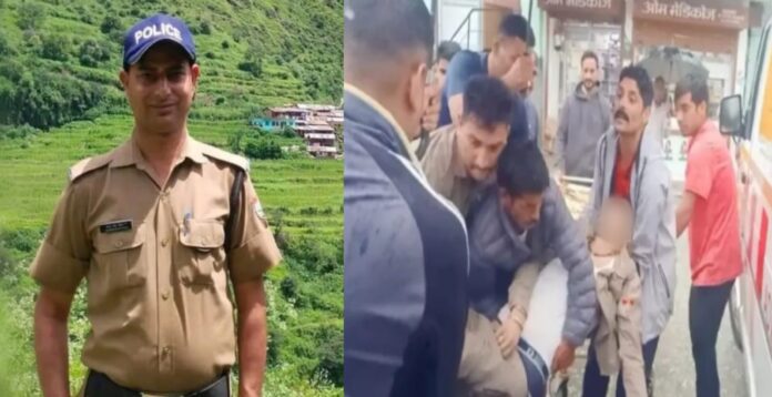 IMG-20230710-WA0023 Uttarakhand police jawan head constable Chaman Tomar died while on duty