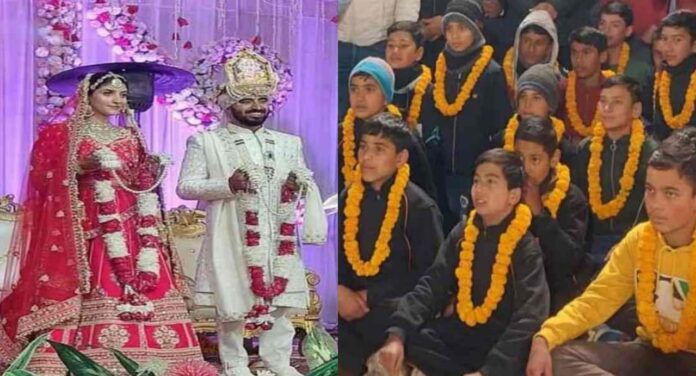 IMG-20241216-WA0006 Orphan children became baraatis in the wedding of Anshul and Mansi in Karnaprayag Uttarakhand
