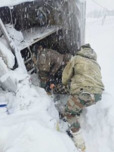 Rescue pictures emerged after the glacier broke in Chamoli