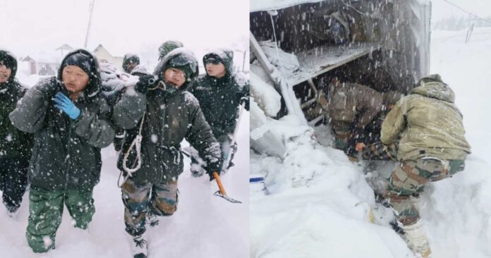 IMG-20250228-WA0004 Rescue pictures emerged after the glacier broke in Chamoli, 25 people still missing.